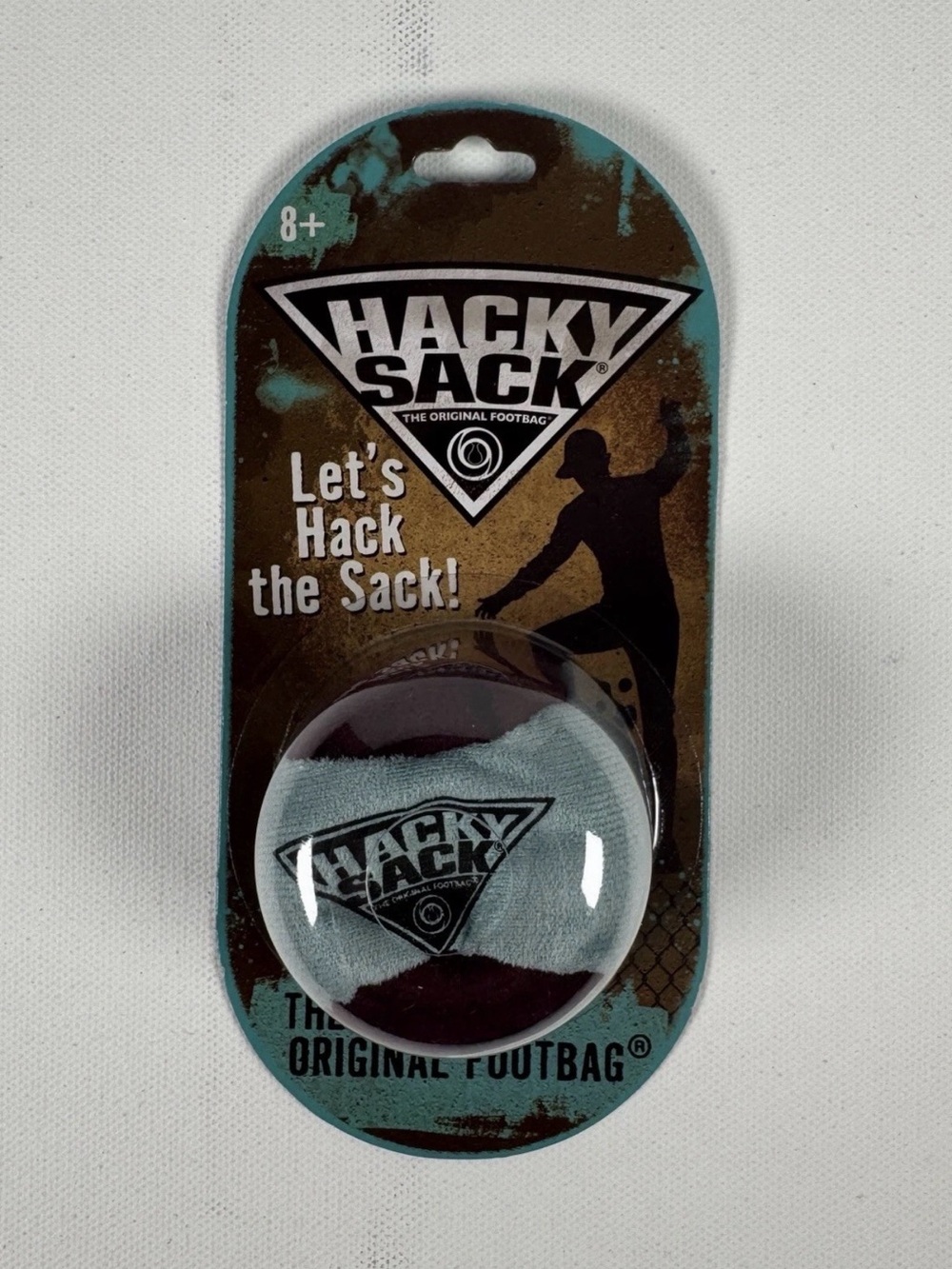 Hacky Sack - The Original Footbag In Blue & Red Viral TikTok Soccer Kick Ball
